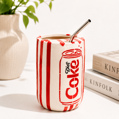 Ocean Store Diet Coke Fizz Sipper with Straw