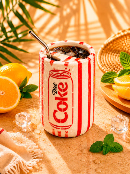 Ocean Store Diet Coke Fizz Sipper with Straw