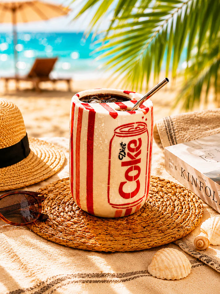 Ocean Store Diet Coke Fizz Sipper with Straw