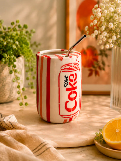 Ocean Store Diet Coke Fizz Sipper with Straw