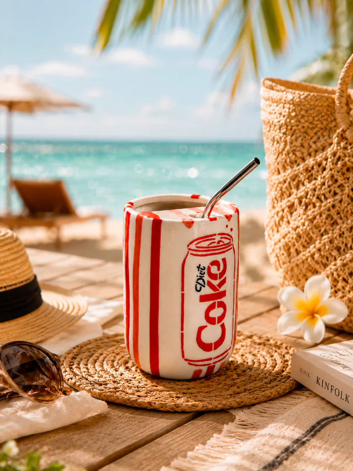Ocean Store Diet Coke Fizz Sipper with Straw