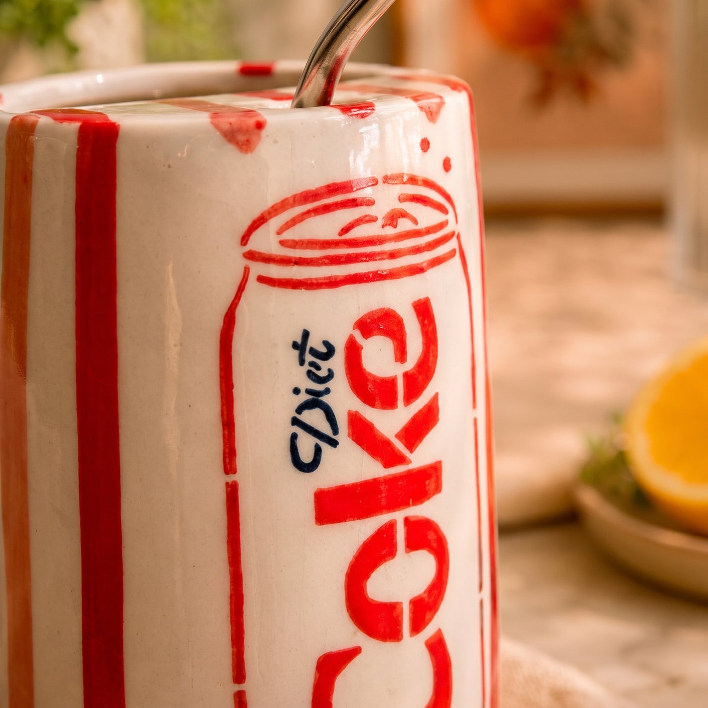 Ocean Store Diet Coke Fizz Sipper with Straw